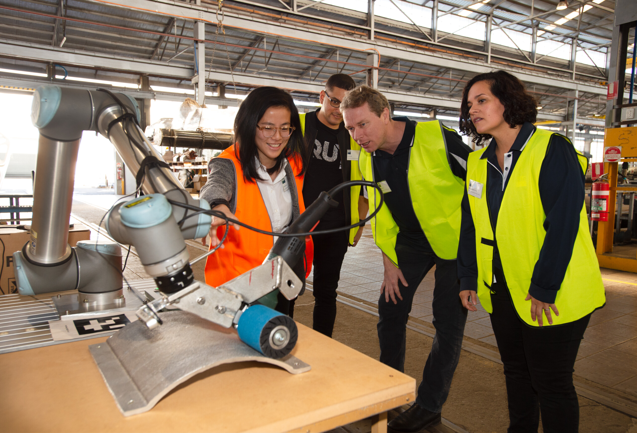 QUT’s Design Robotics Team wins AFR Industry Engagement award