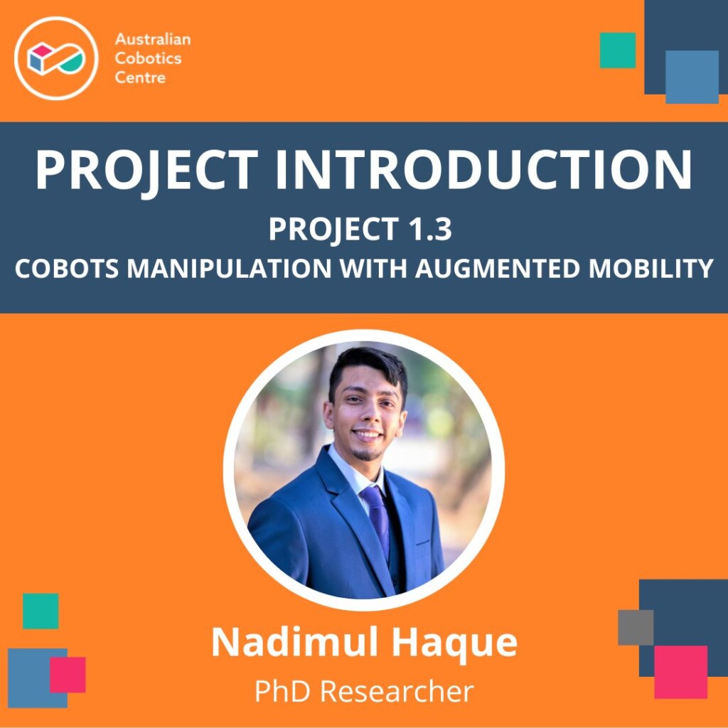 Phd project introductions australian cobotics centre arc funded