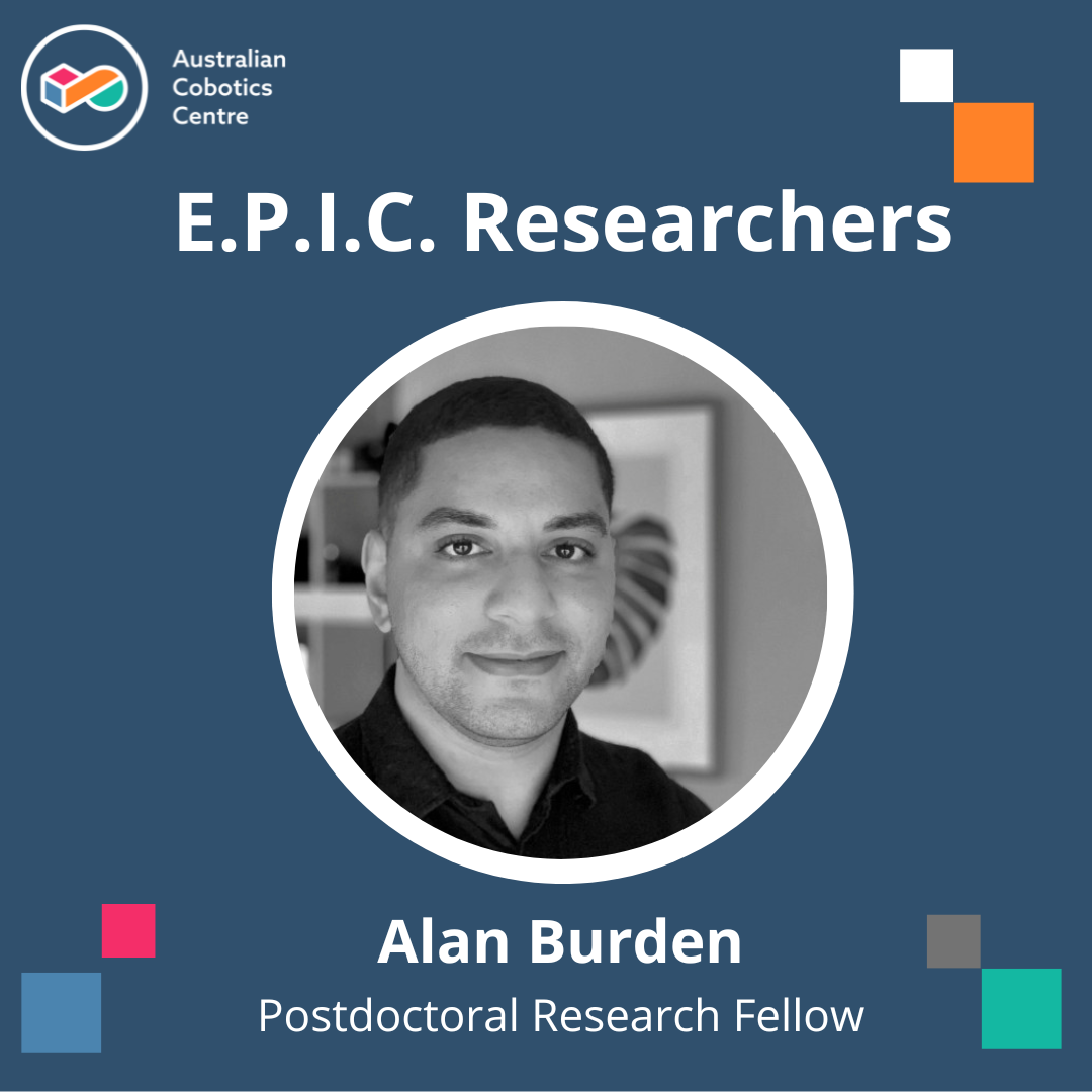 Meet our E.P.I.C. Researcher, Dr Alan Burden