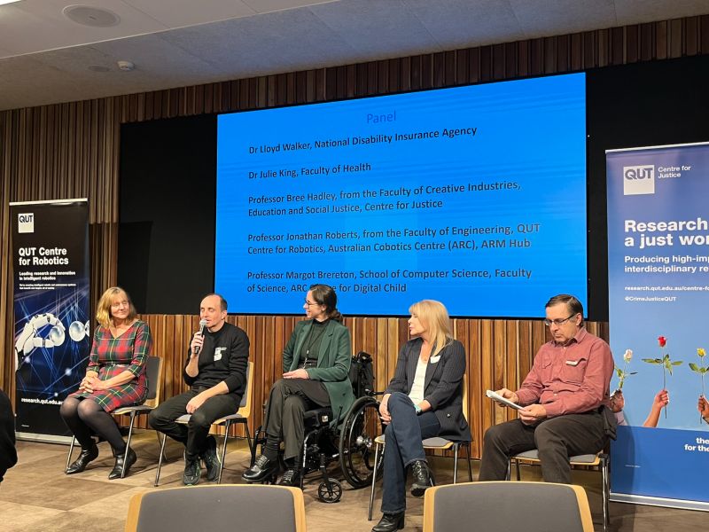 Centre Director Prof Jonathan Roberts at QUT Centre for Justice’s Disability & Inclusion Symposium