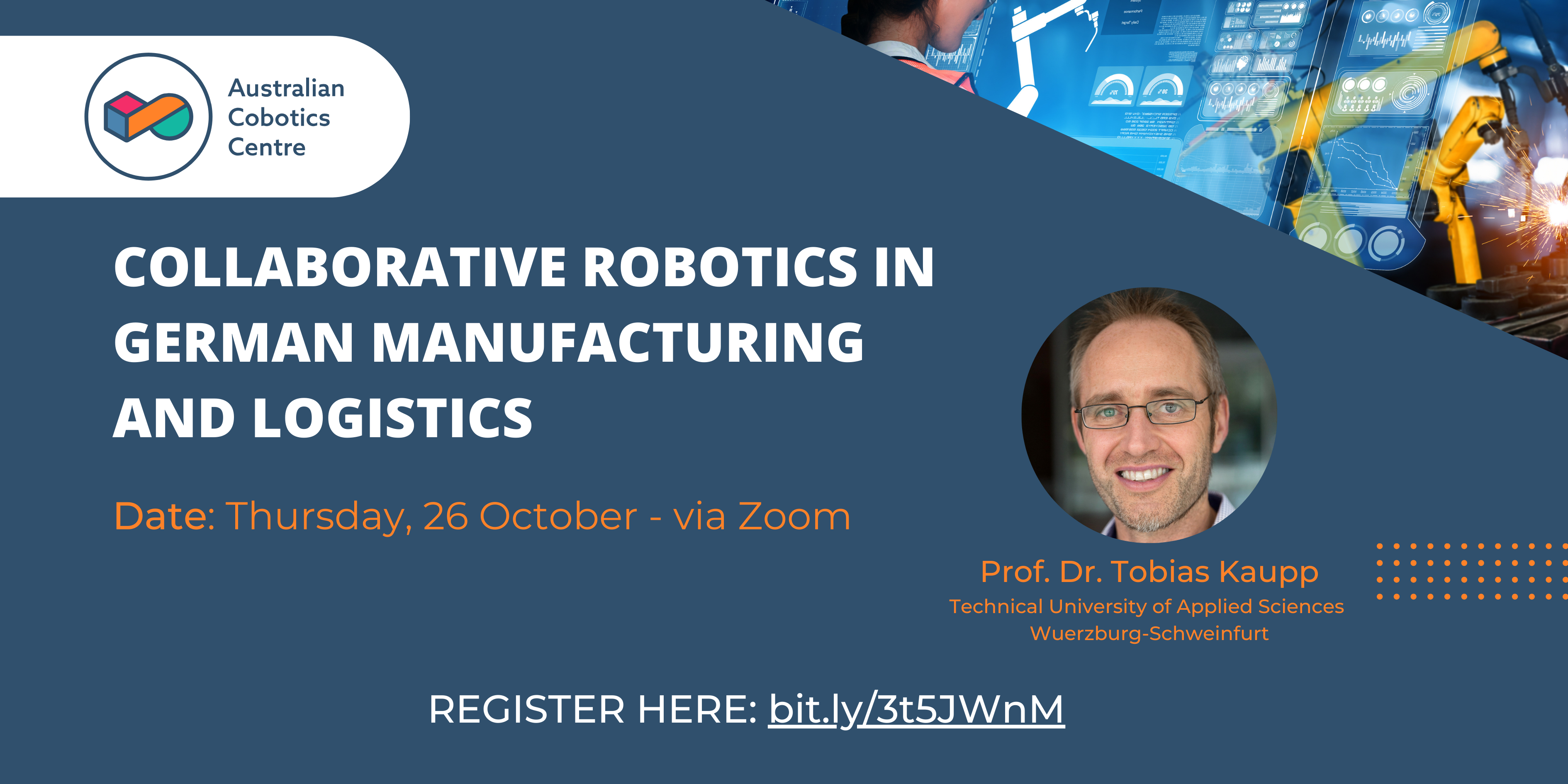 Seminar Series: Collaborative Robotics in German Manufacturing and Logistics