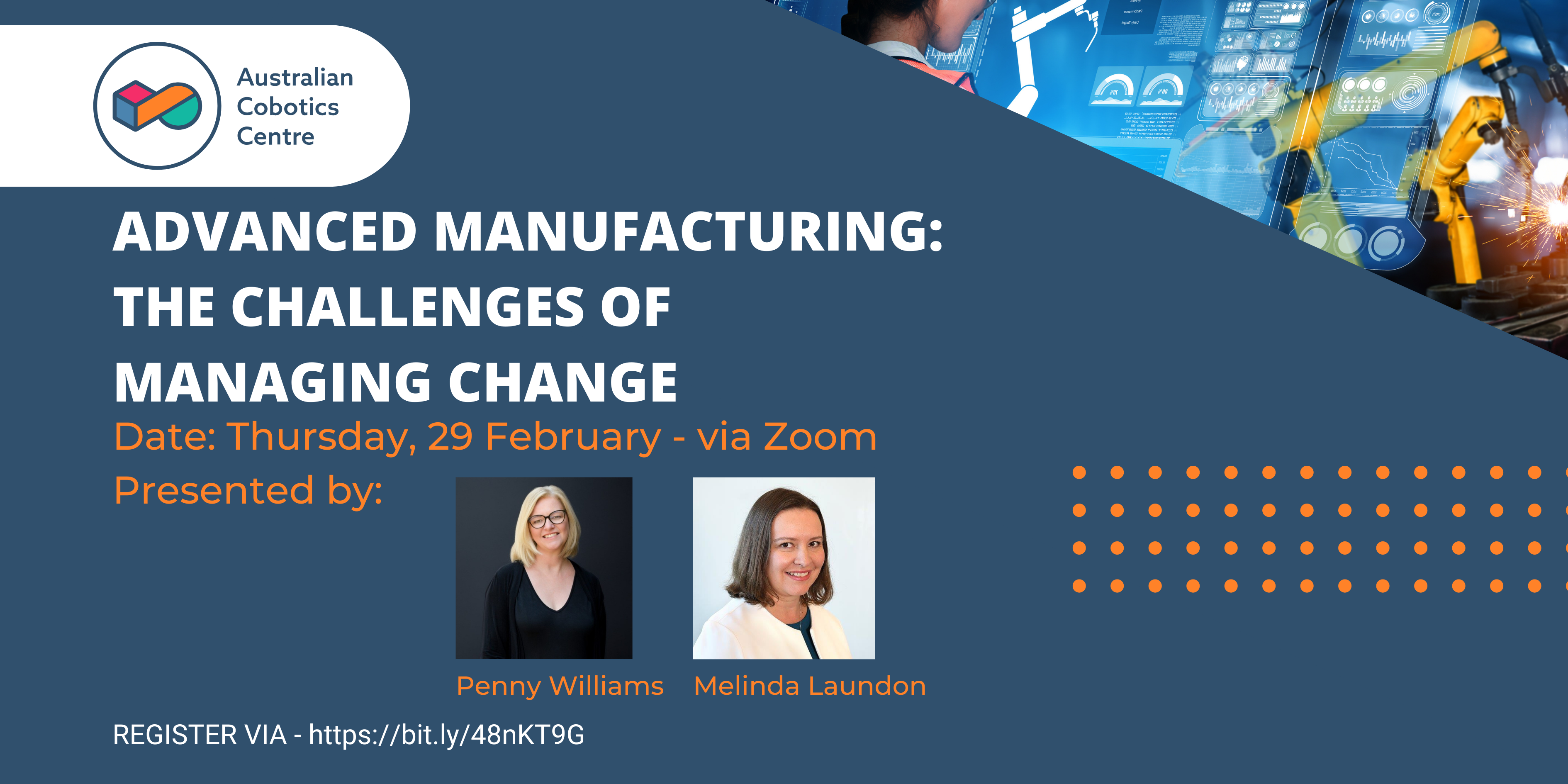 Seminar Series: Advanced Manufacturing: The Challenges of Managing Change