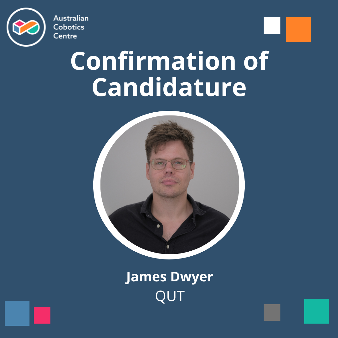 CONGRATULATIONS James – Confirmation of Candidature