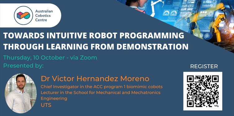 Seminar Series: Towards intuitive Robot Programming through Learning from Demonstration