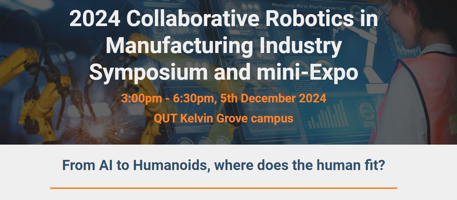 Collaborative Robotics in Manufacturing Industry Symposium and mini-Expo