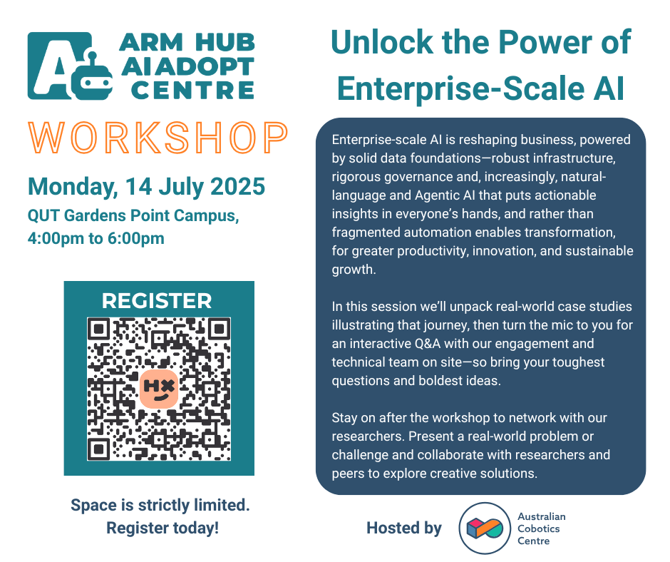 INDUSTRY WORKSHOP: AI Adopt Centre Workshop