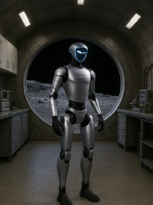 Training Humanoid Robots to Walk in Lunar Gravity Using Reinforcement learning