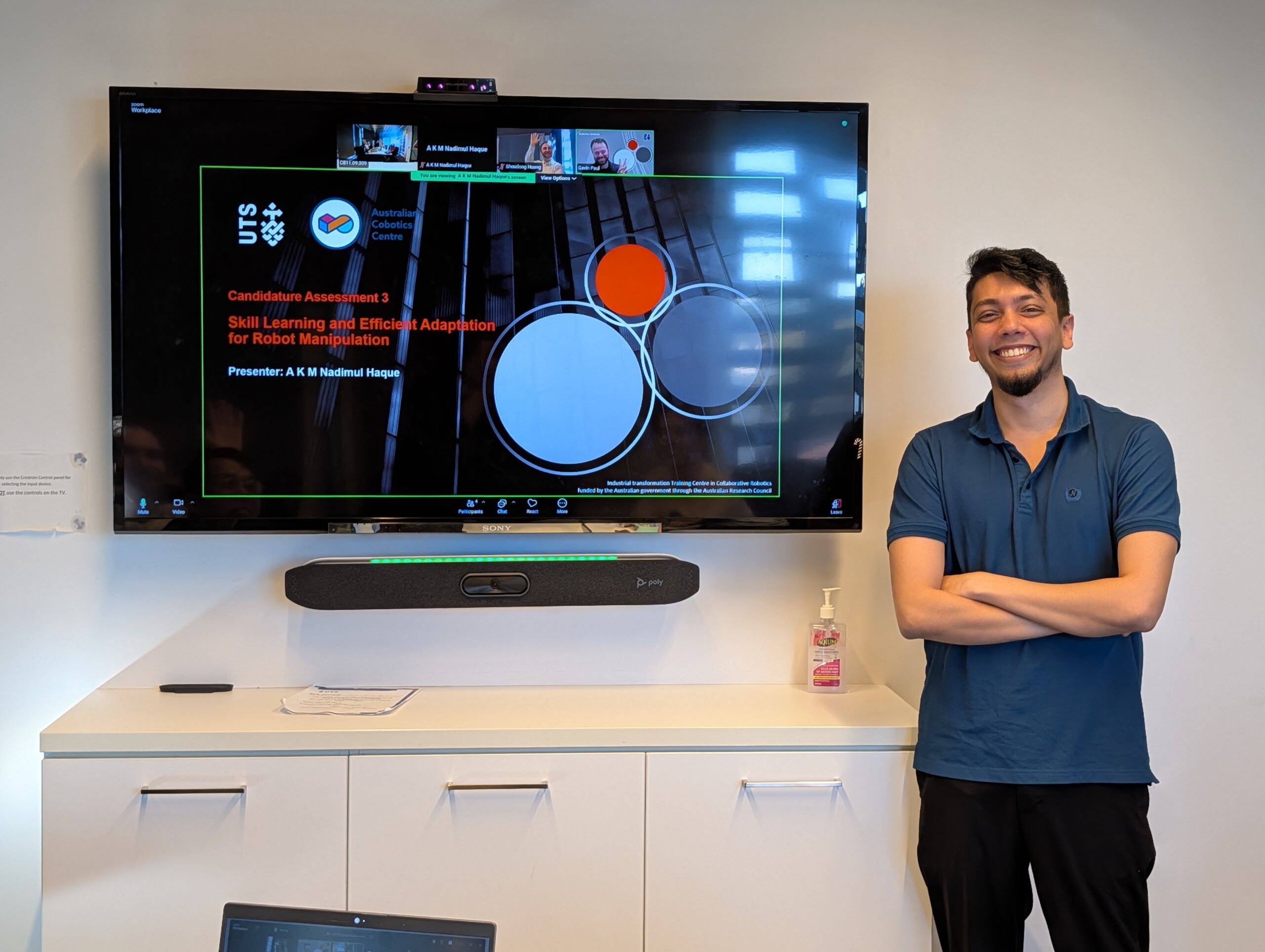 Congratulations to Nadimul Haque on the successful completion of his CA3! 