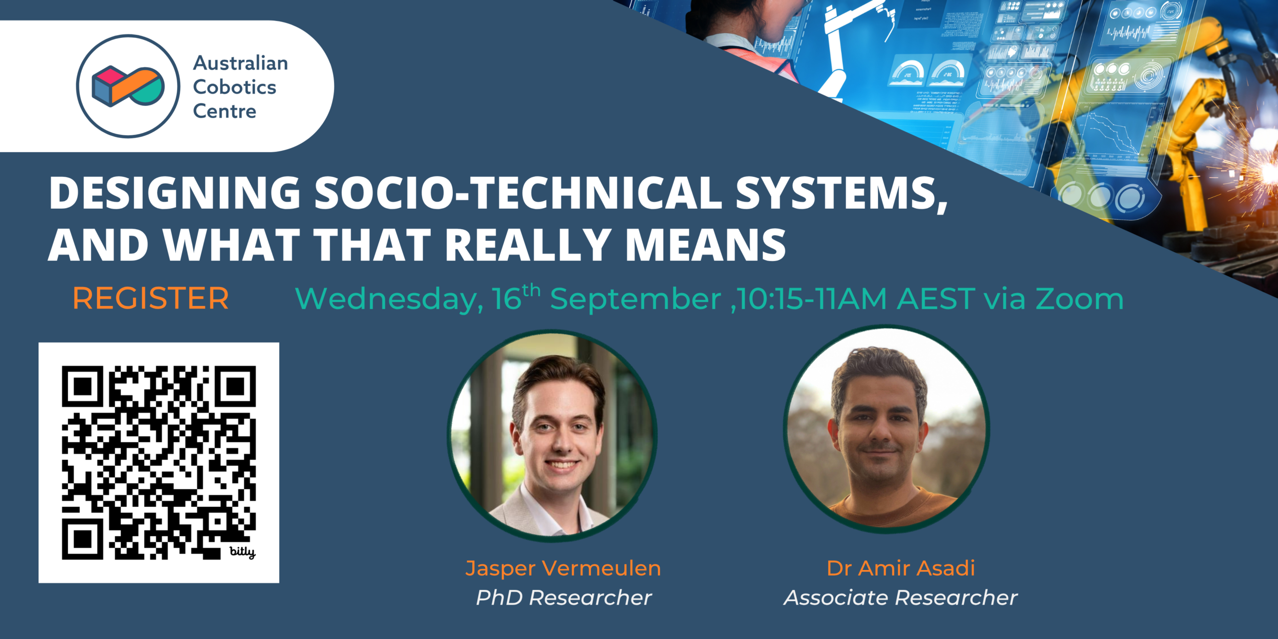 ACC Seminar Series: Designing Socio-Technical Systems, and what that really means